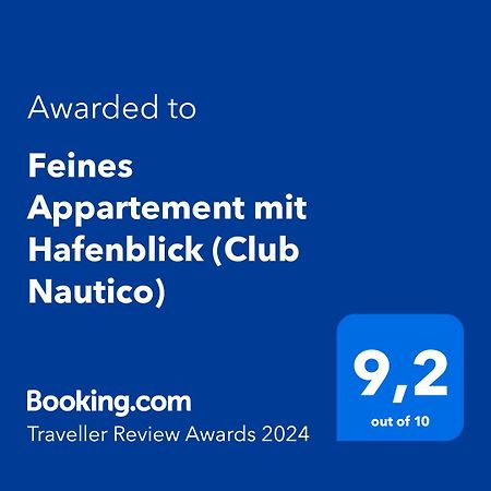 Feines Appartement Mit Hafenblick 산타 폴라 외부 사진