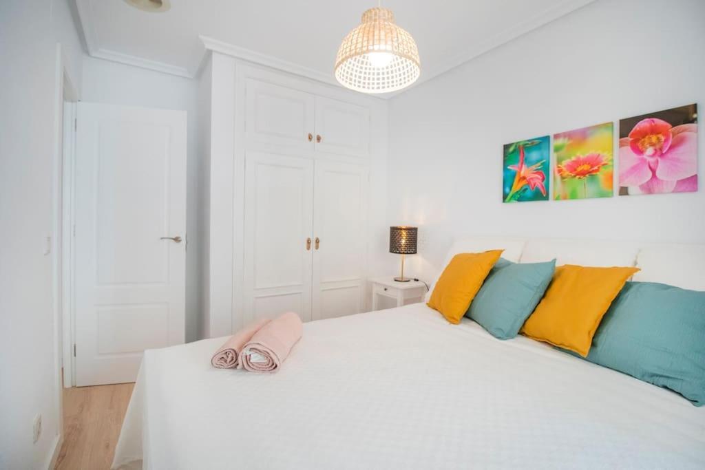 Feines Appartement Mit Hafenblick 산타 폴라 외부 사진